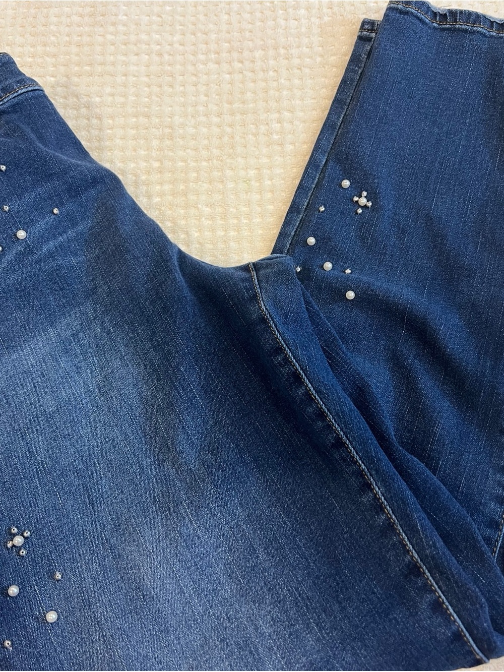 Chicos Embellished Jeans